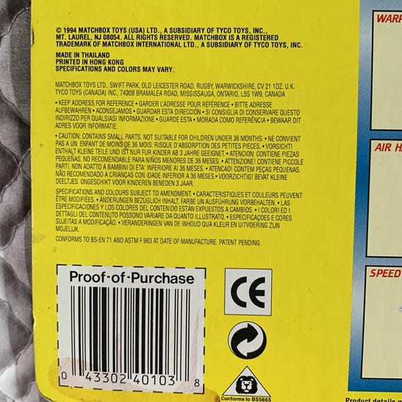 Matchbox Zero G Anti-Gravity Racers and Torque Spin Racers Vintage 🆕 - Picture 11 of 12